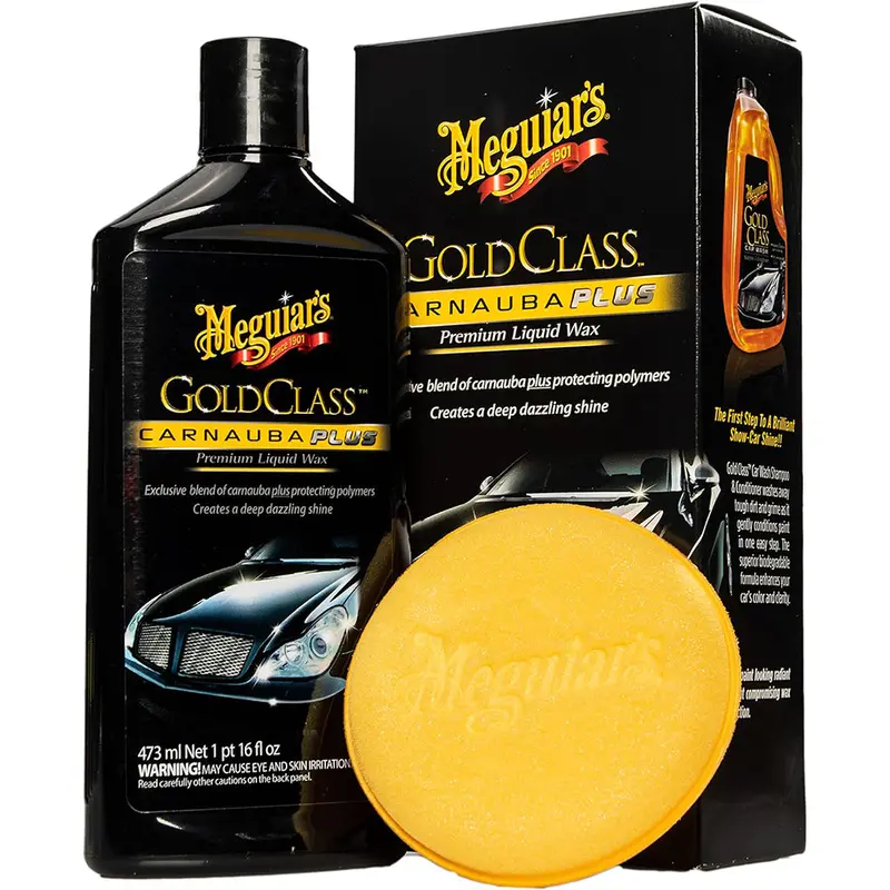 Meguiar's G7016 Gold Class Carnauba Plus Premium Liquid Wax, 16 Oz 1