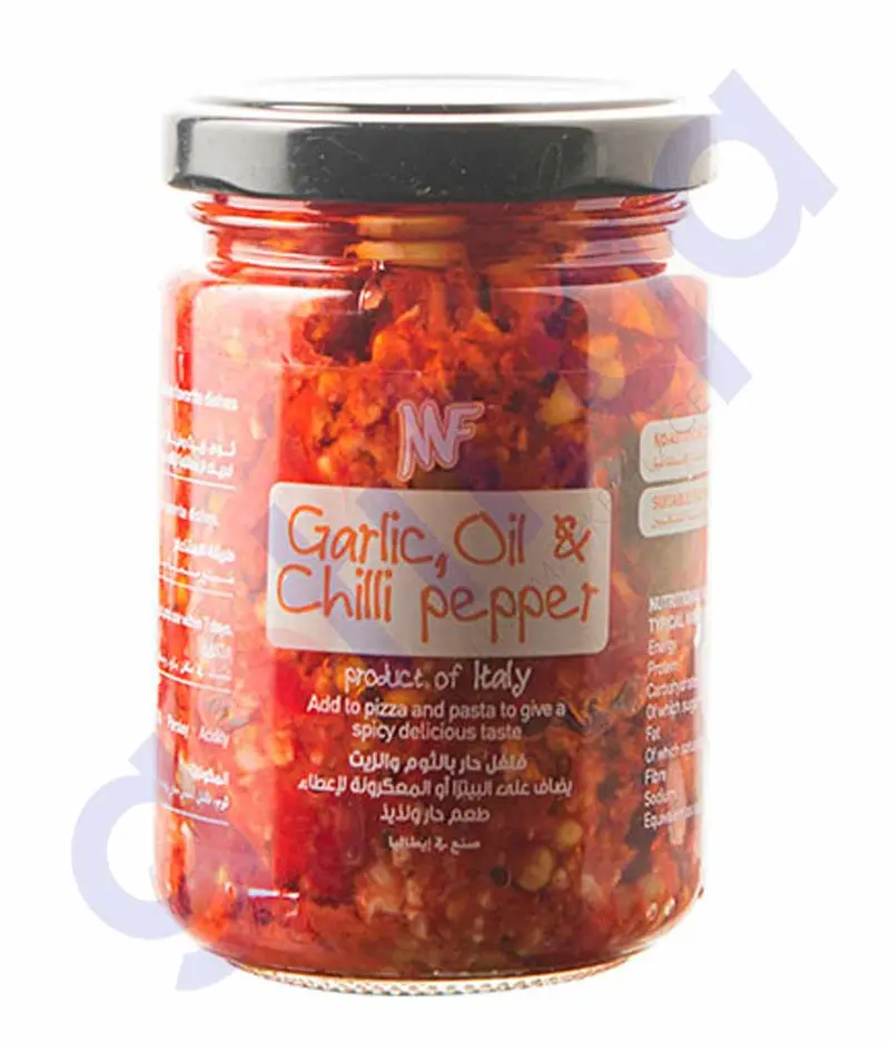 Mf Garlic, Oil, & Chilly Pepper 140Gm 1