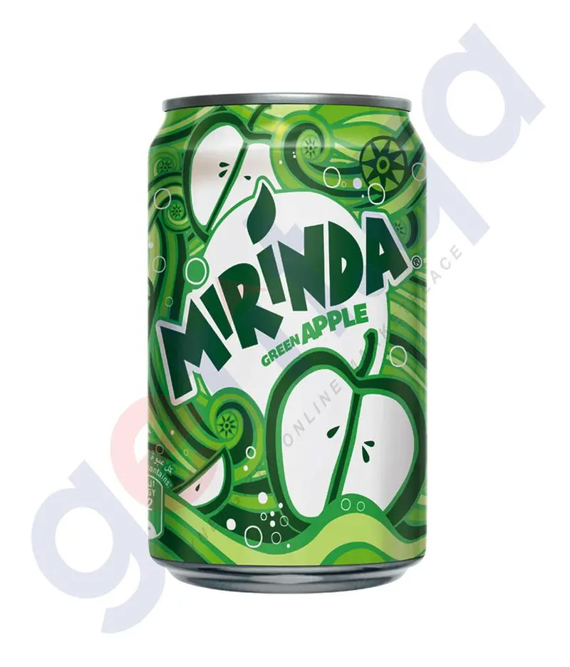 Mirinda Green Apple Can 330Ml 1