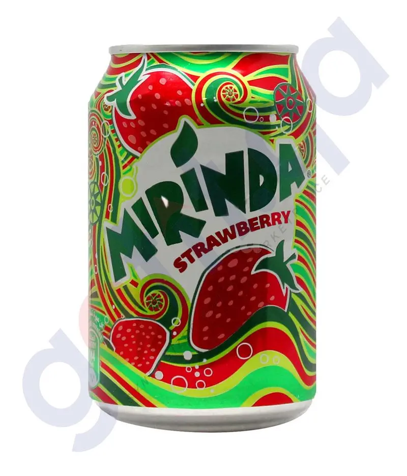 Mirinda Strawberry Can 330Ml 1