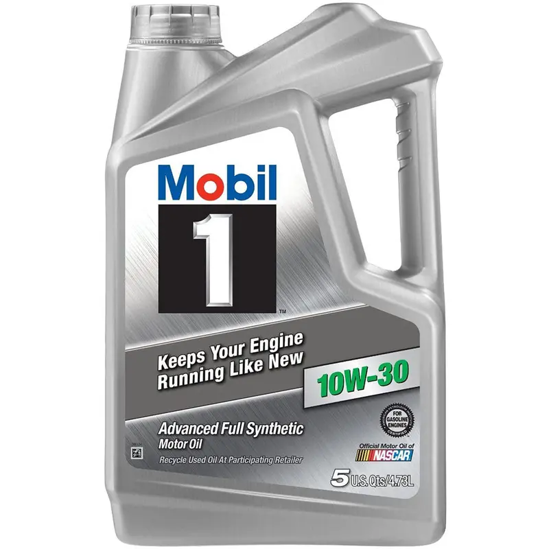 Mobil 1 112796 10W-30 Full Synthetic Oil (5 Quart) 1
