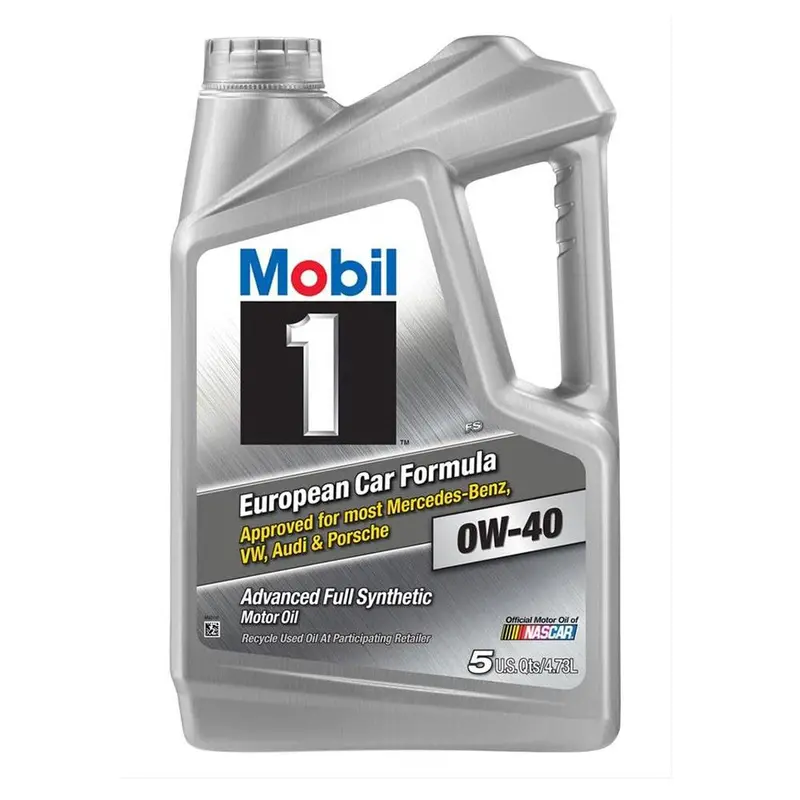 Mobil 1 120760 0W-40 Full Synthetic Oil (5 Quart) 1