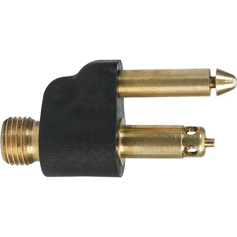 Moeller 033477-10 Fuel Tank Npt Connector (Mercury, 1/4", Male, Two Prong Clip Style,1998 And Newer Engines) 1