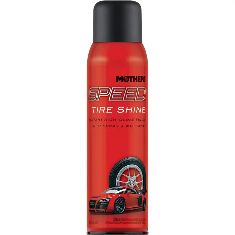 Mothers 16915 Speed Tire Shine, 15 Oz. Aerosol 1