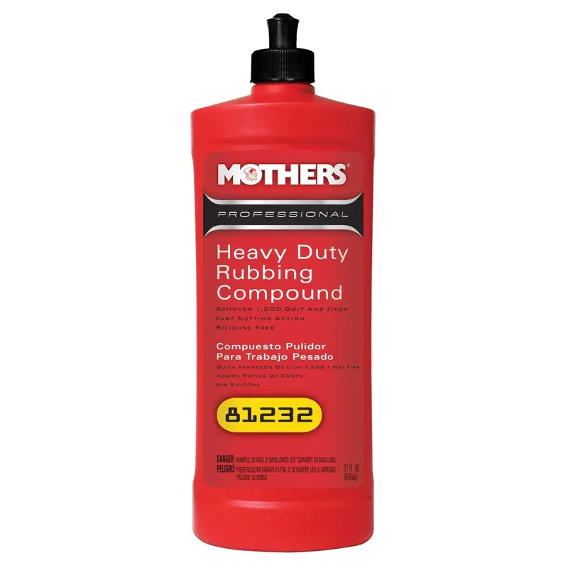 Mothers 81232 Professional Heavy Duty Rubbing Compound - 32 Oz 1