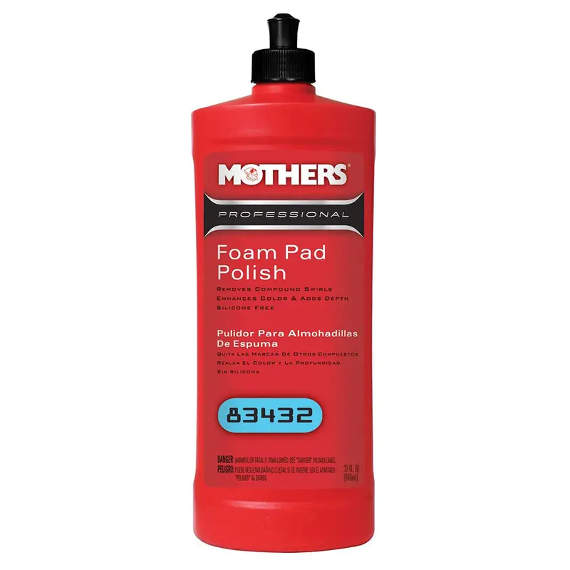 Mothers 83432 Professional Foam Pad Polish, 32 Oz 1