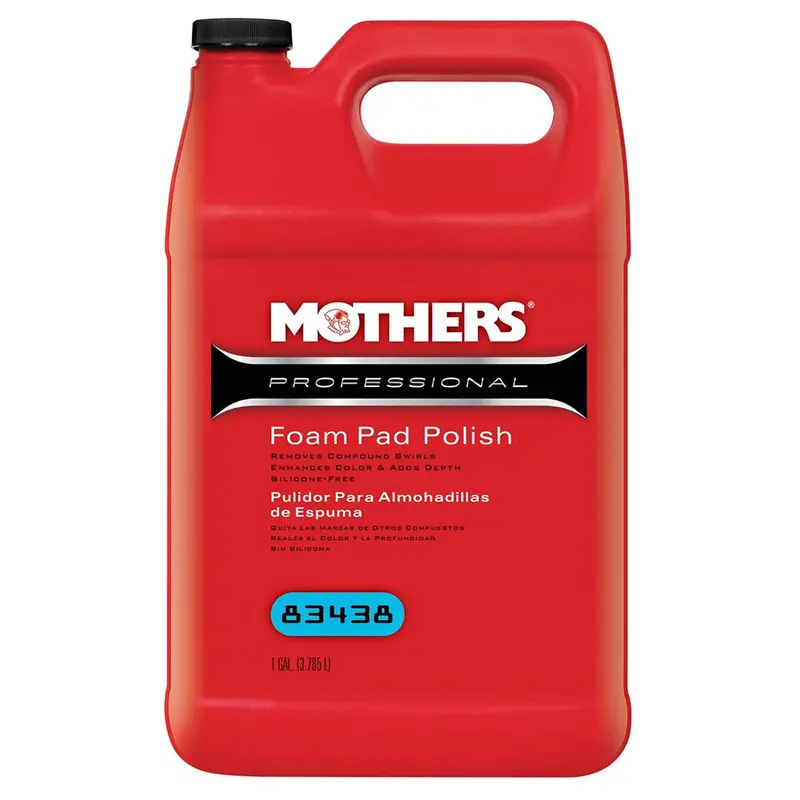 Mothers 83438 Professional Foam Pad Polish, 1 Gallon 1