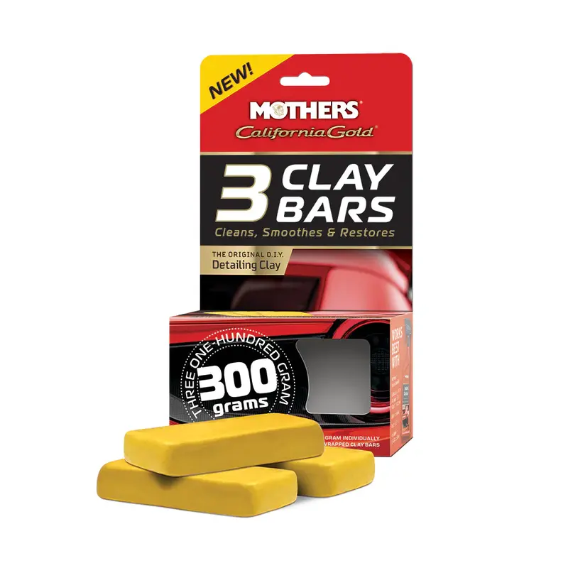 Mothers California Gold Clay Bars (3 Pack) - 07242 1