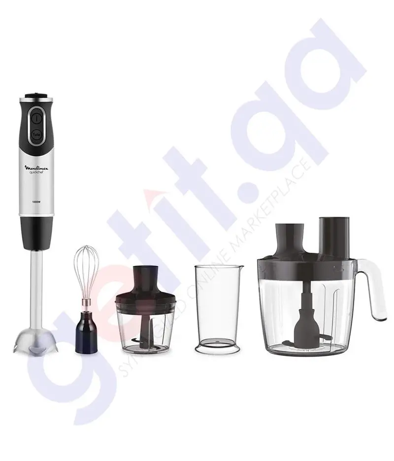 Moulinex Hand Blender+Chopper Bowl 1000 Watts Dd65j827 1