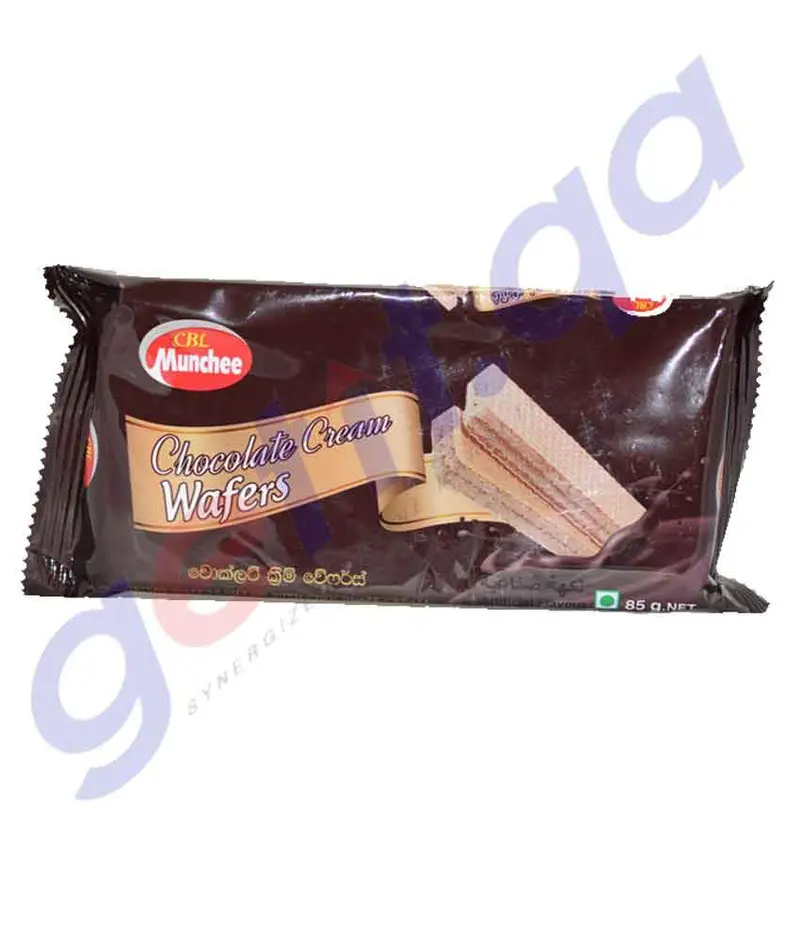 Munchee Chocolate  Cream Wafers -  85Gm 1
