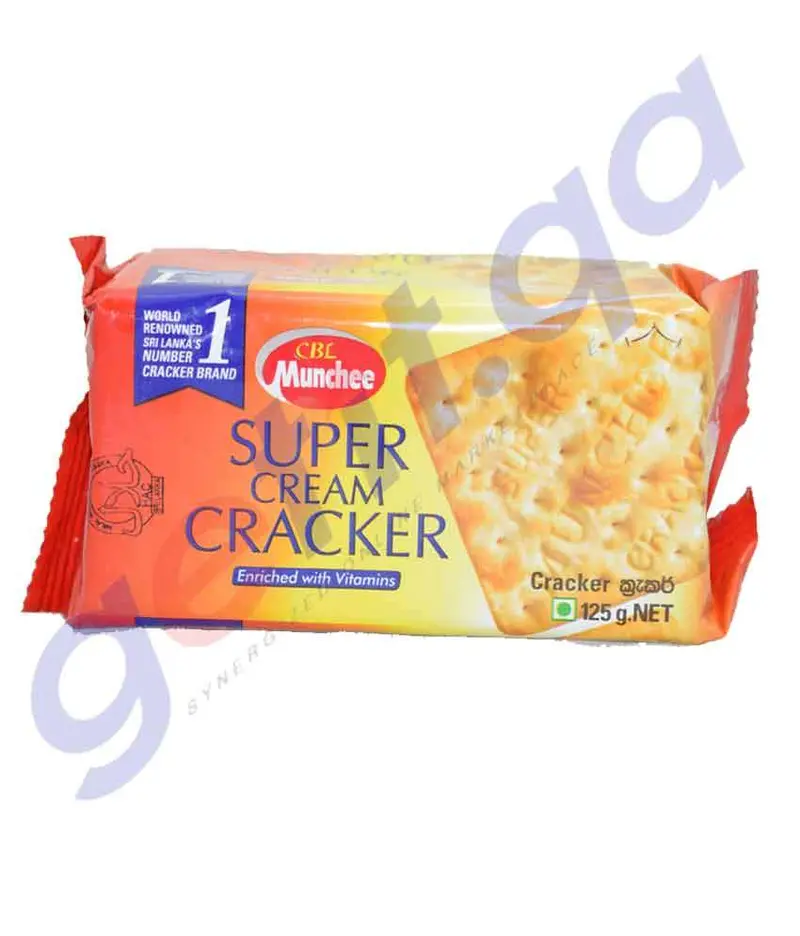 Munchee Super Cream Crackers - 125Gm/190Gm 1