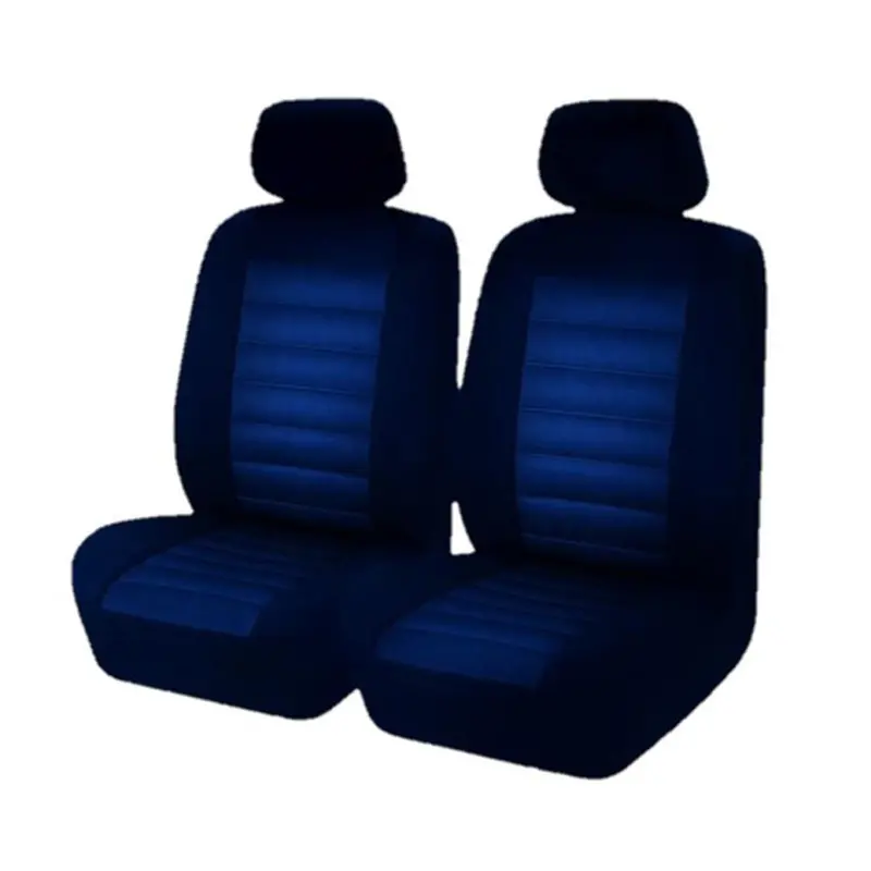 Mycar Opulence Size 30/35 Universal Fit Front Seat Covers With 12Mm Foam Lining - Blue Accent - Opa3503 1
