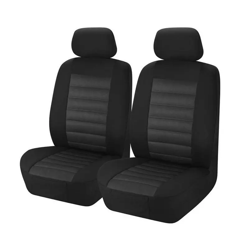 Mycar Opulence Size 30/35 Universal Fit Front Seat Covers With 12Mm Foam Lining - Grey Accent - Opa3507 1