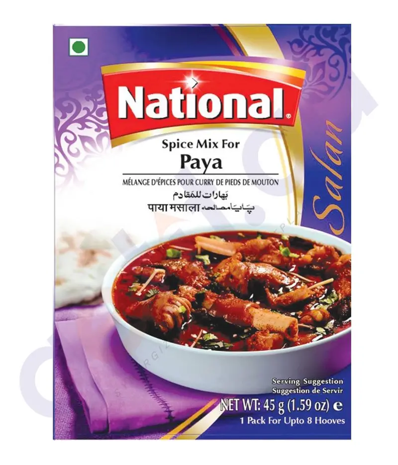 National Paya Spice Mix 45Gm 1