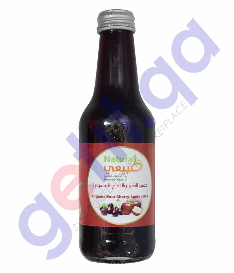 Natural Organic Sour Cherry - Apple Juice 250Ml 1