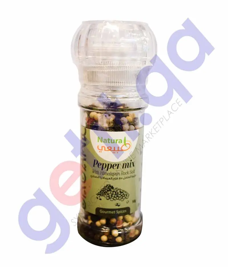 Natural Pepper Mix With Himalayan Salt 50Gm 1