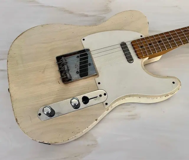New Danocaster Single Cut Blonde Whiteguard, Arcane 50S 1