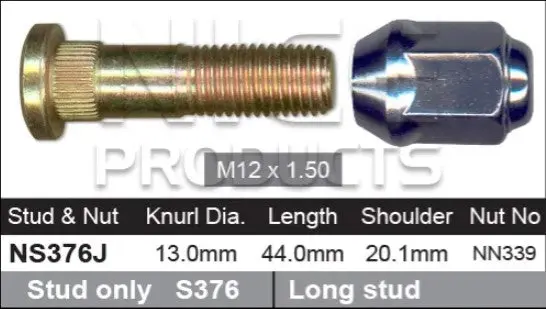Nice Stud & Nut - Ns376j 1