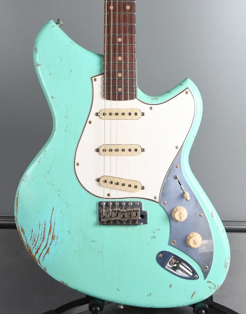 Novo Guitars Serus S Fralins Seafoam Green 1