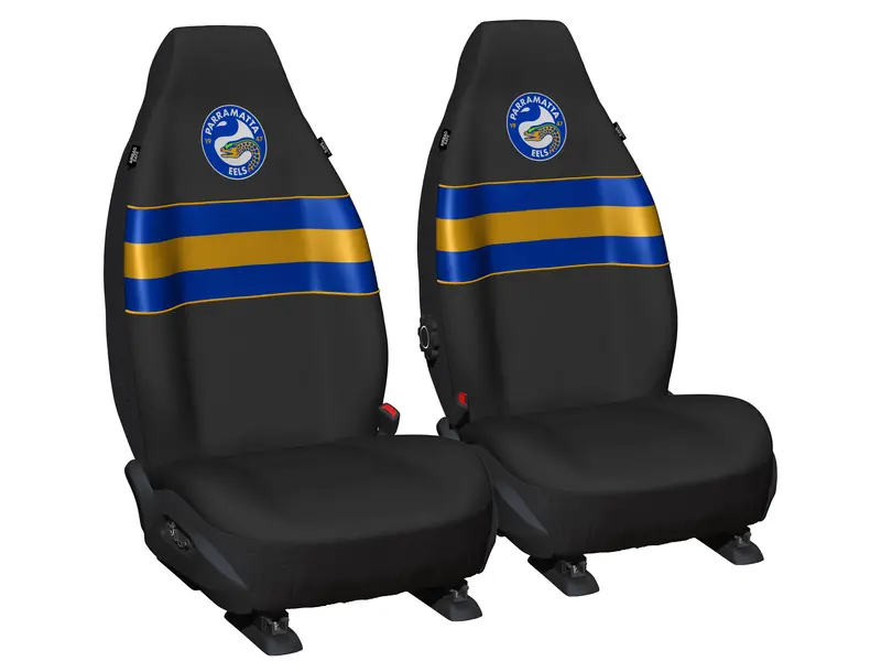 Nrl Seat Cover Eels Universal Size 60 Front Pair - Ppnrleel6/2 1