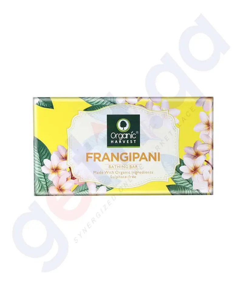 Organic Harvest Frangipani Soap 175Gm 1