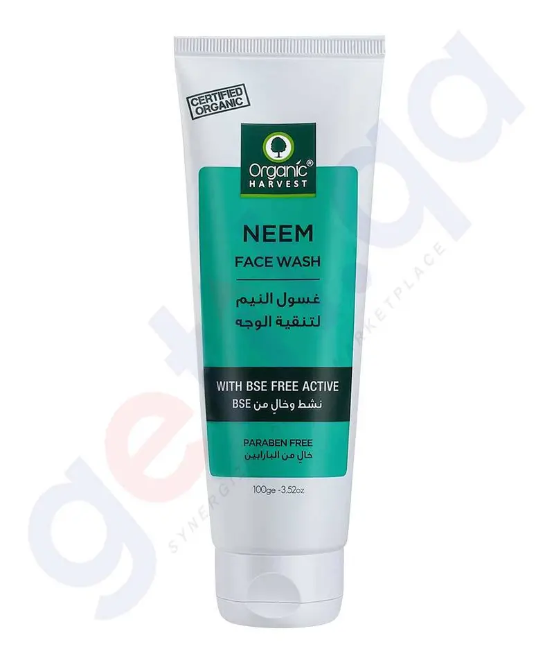 Organic Harvest Neem Face Wash 100Gm 1