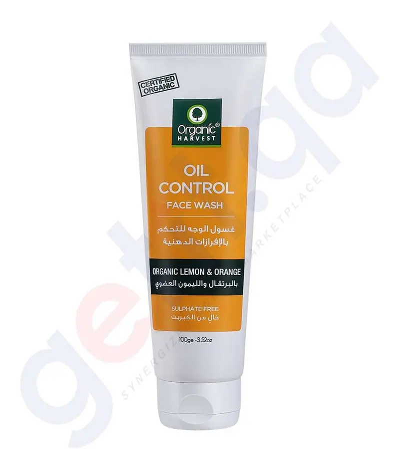 Organic Harvest Oil Control Face Wash 100Gm 1
