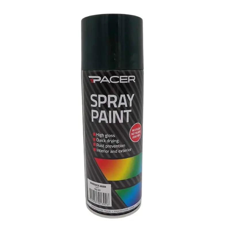 Pacer Spray Paint - Brunswick Green 250Gm - Psp77 1