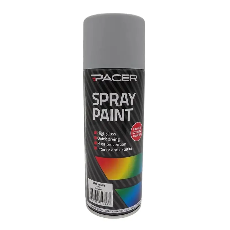 Pacer Spray Paint - Grey Primer Enamel 250Gm - Psp89 1