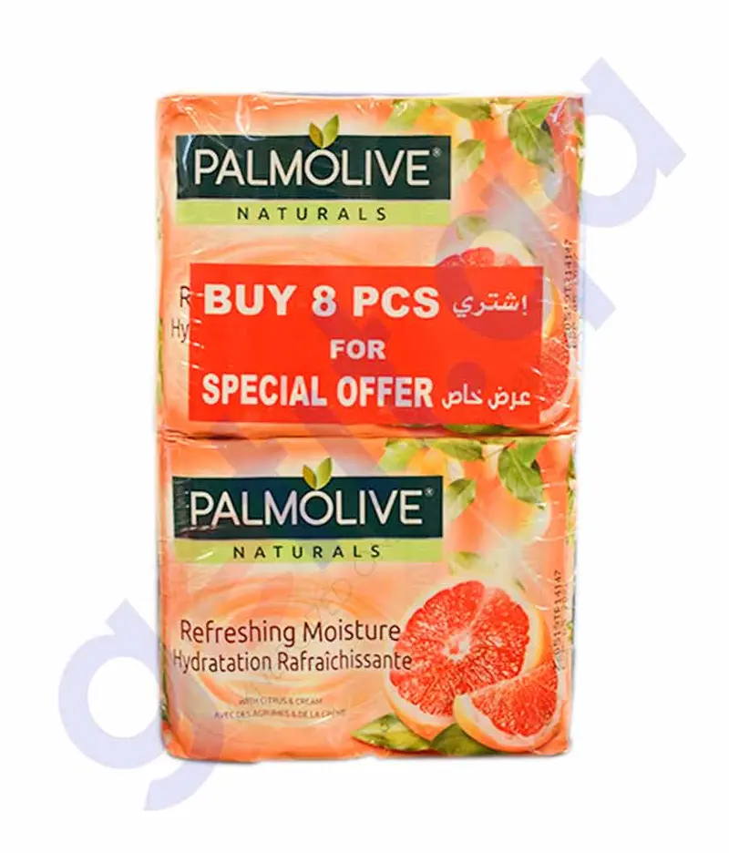 Palmolive Soap Citrus & Cream 90Gm 8Pcs 1