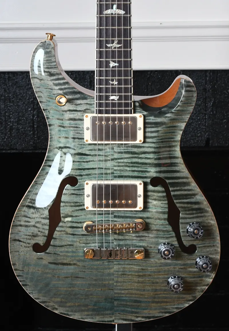 Paul Reed Smith Prs Mccarty 594 Hollowbody Ii 10 Top Trampas Green 1