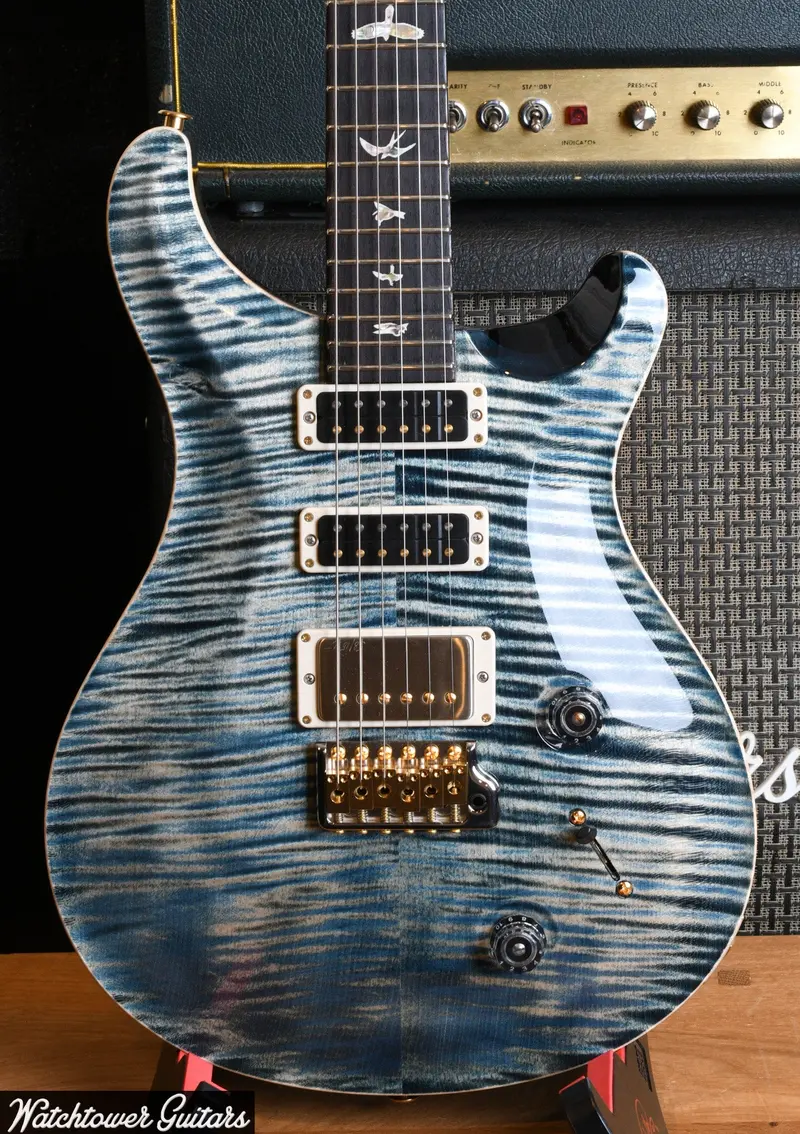 Paul Reed Smith Prs Studio 10 Top Faded Whale Blue 1