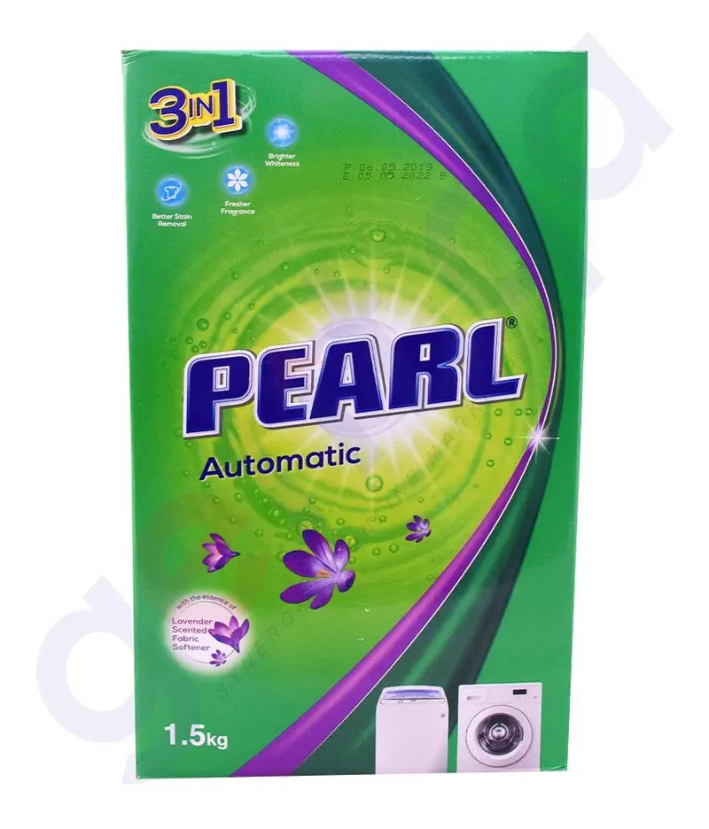 Pearl 1.5Kg Automatic Lavender Detergent 1