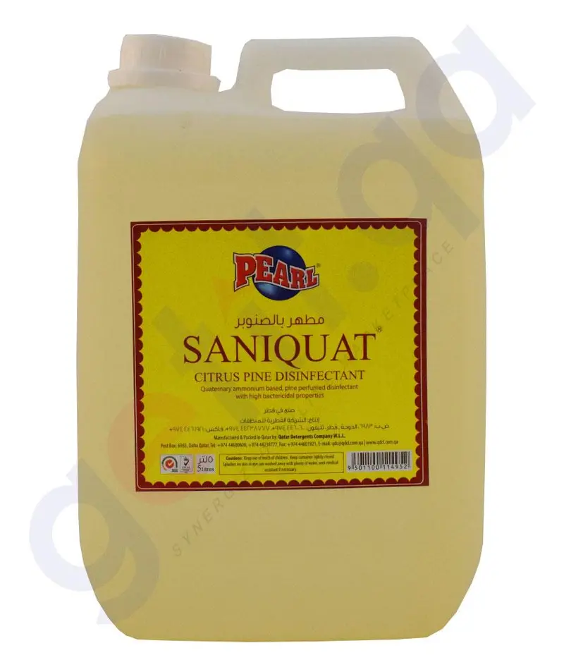 Pearl Saniquat Citrus Disinfectant - 5 Ltr 1