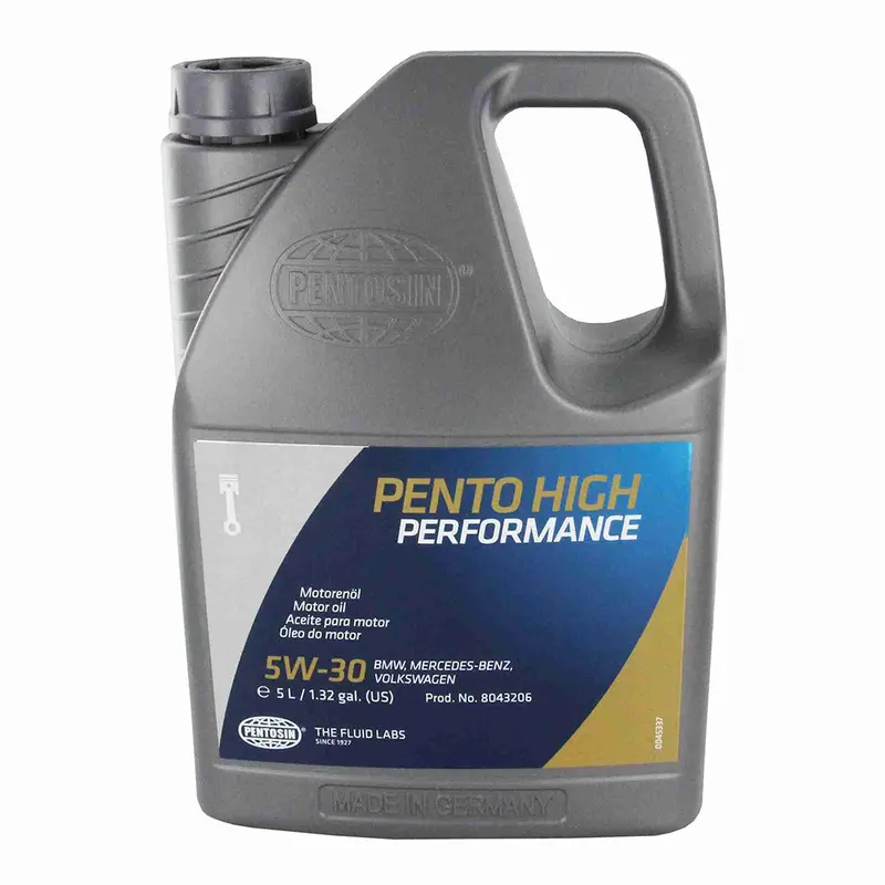 Pentosin 8043206 High Performance 5W-30 Full Synthetic Fuel Economy Engine Oil; 5 Liter (Copy) 1