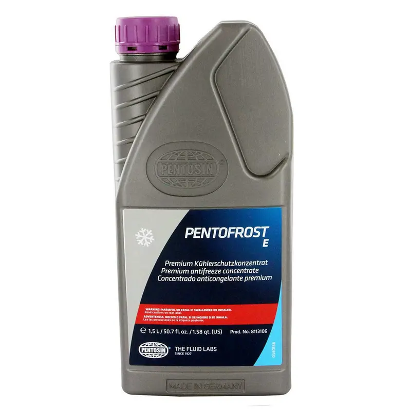 Pentosin 8113106 E Antifreeze With Silicates Is Nitrite, Amine & Phosphate Free, 1 Liter 1