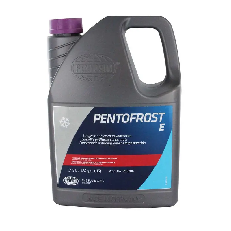 Pentosin 8113206 E Antifreeze With Silicates Is Nitrite, Amine & Phosphate Free, 5 Liter 1