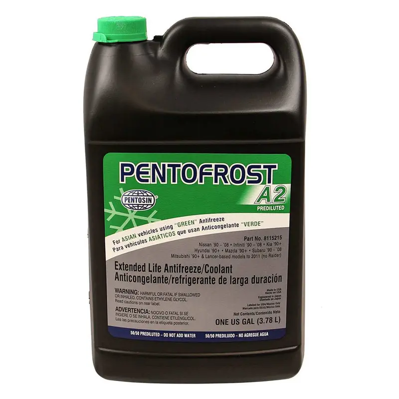 Pentosin 8115215 A2 Hoat Phosphated Antifreeze Formulated For Asian Vehicles, 5 Liter 1