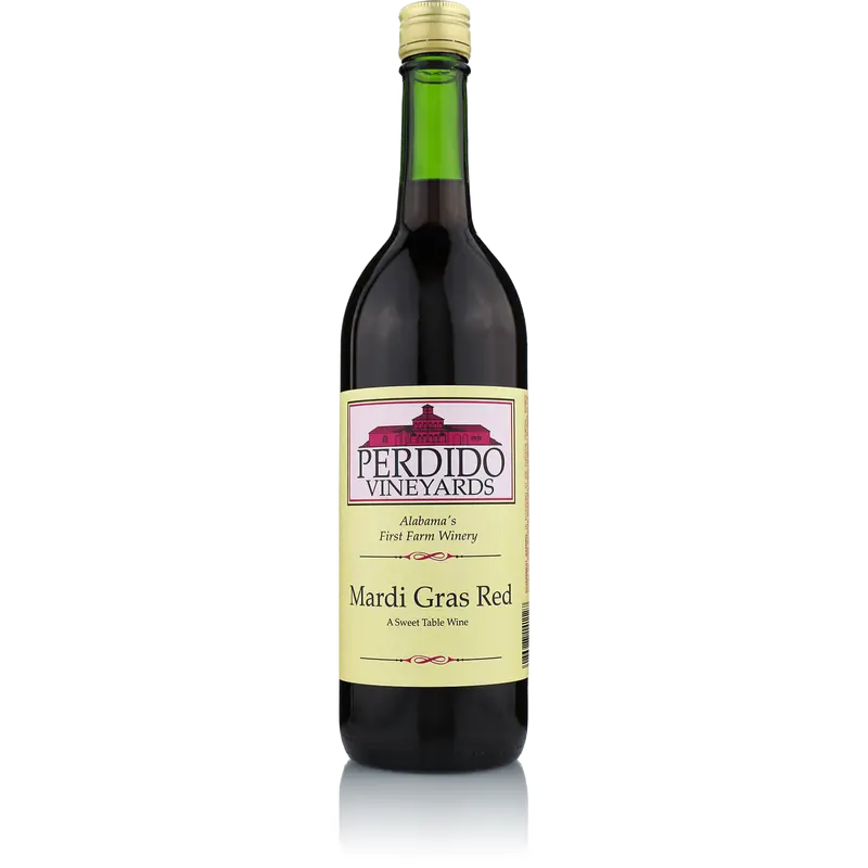 Perdido Vineyard Mardi Gras Red 1