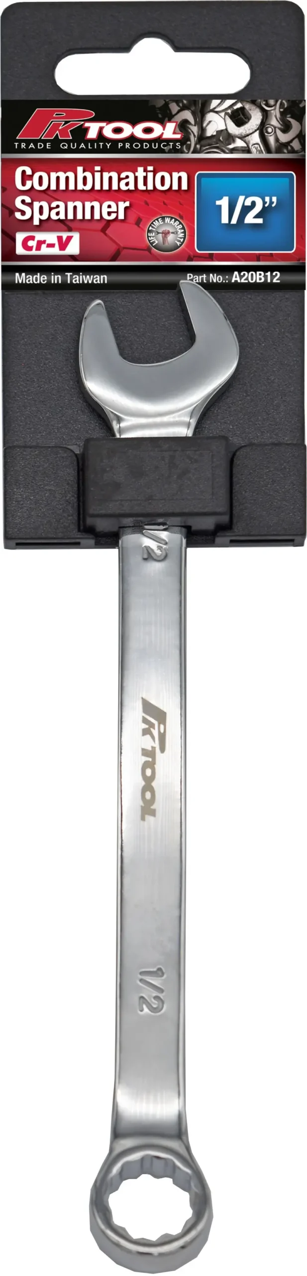 Pktool 1/2 Inch Combination Spanner - A20b12 (Pickup Only) 1