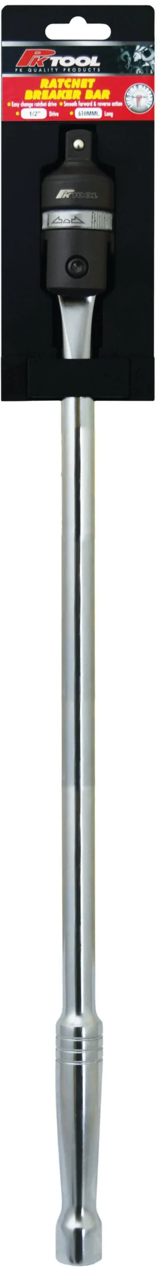 Pktool 1/2 Inch Dr 610Mm  (24 Inch) Breaker Bar Flexible Ratchet Breaker Bar - Pt53307 (Pickup Only) 1