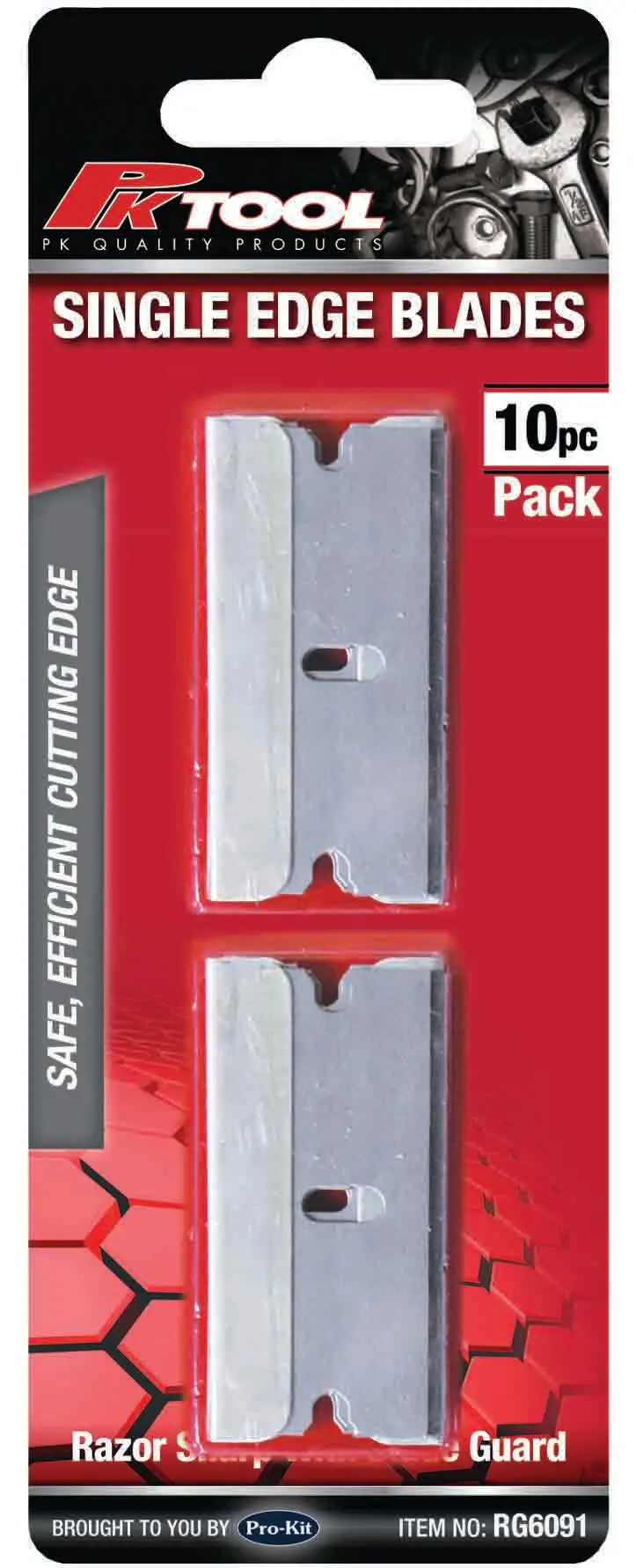 Pktool 10Pc Scraper Blades Pack - Rg6091 (Pickup Only) 1