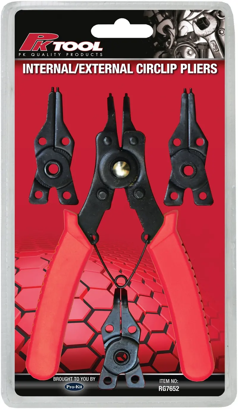 Pktool 150Mm Internal/External Circlip Plier Set - Rg7652 (Pickup Only) 1