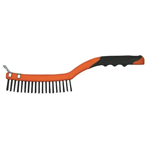 Pktool 350Mm Soft Grip Handle Wire Brush - Pt90602 (Pickup Only) 1