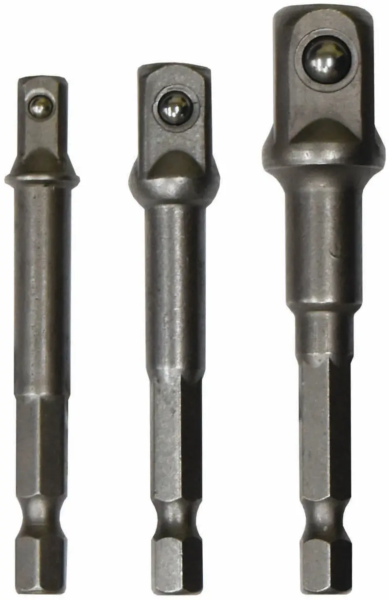 Pktool 3Pc Socket/Drill Adaptor Set - Pt10800 (Pickup Only) 1