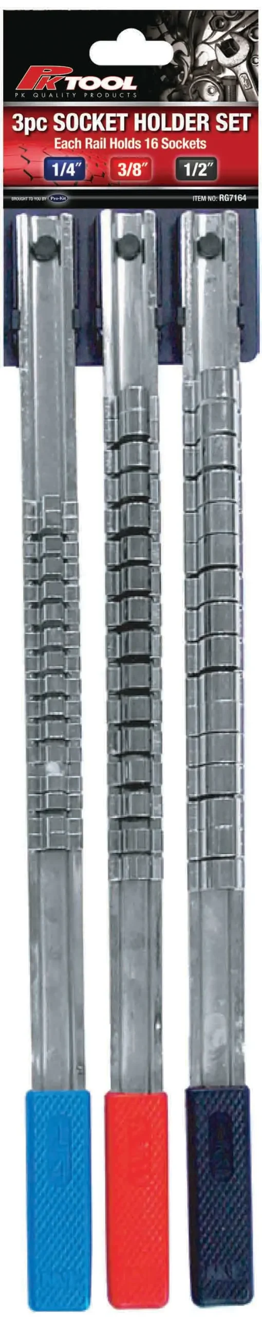 Pktool 3Pc Socket Holder Set - Rg7164 (Pickup Only) 1