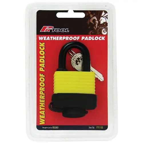 Pktool 40Mm Weatherproof Padlock - Pt91100 (Pickup Only) 1