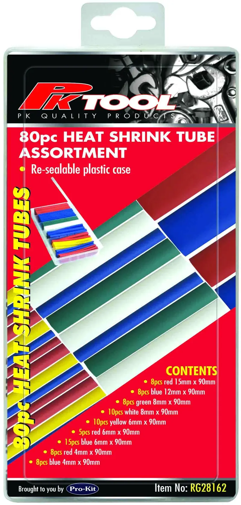 Pktool 80Pc Heat Shrink Tube Assortment - Rg28162 (Pickup Only) 1
