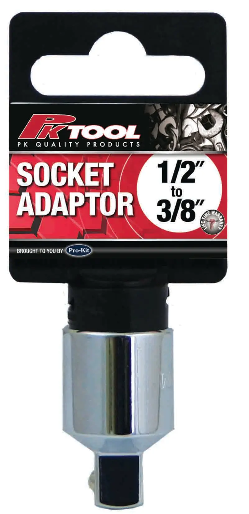 Pktool Socket Adaptor - 1/2 Inch And 3/8 Inch - Rg7736 (Pickup Only) 1