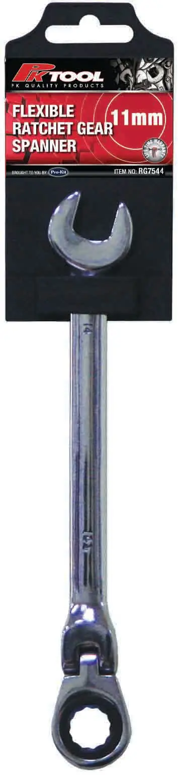 Pktool Spanner - 11Mm Flexible Gear Open End Spanner - Rg7544 (Pickup Only) 1